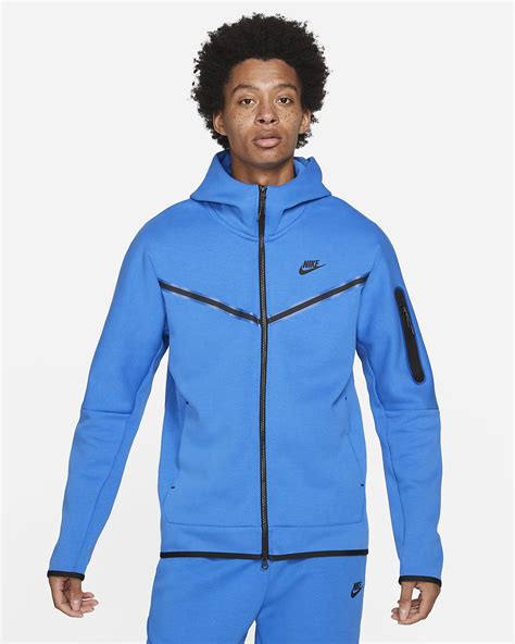 nike fleece tech heren blauw|nike tech fleece heren.